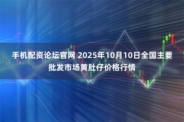 手机配资论坛官网 2025年10月10日全国主要批发市场黄肚仔价格行情